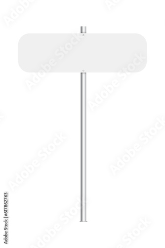 street sign mock up. vector road sign illustration.