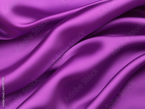 wave purple silk background, plum color fabrik