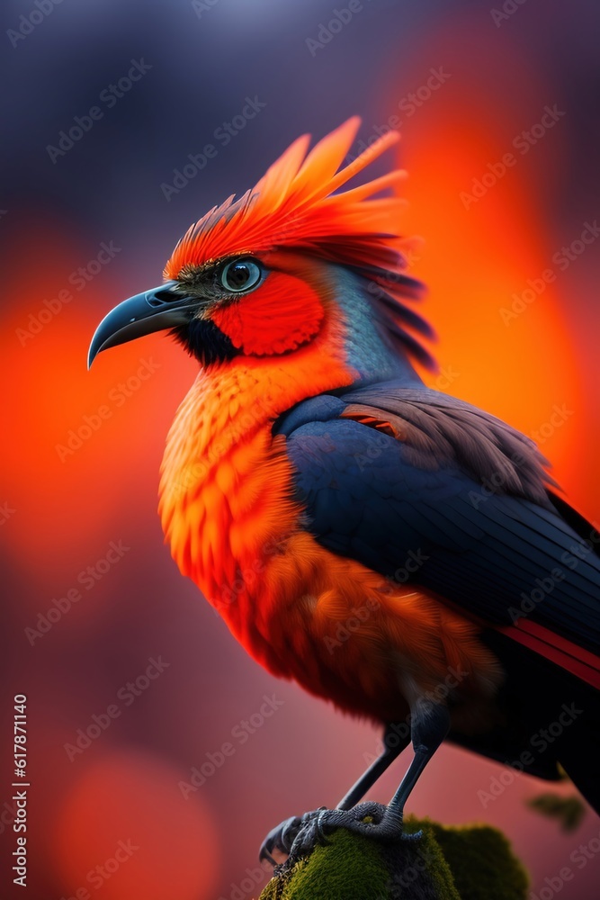 Fototapeta premium bird of paradise