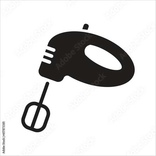 hand mixer icon simple design art eps 10