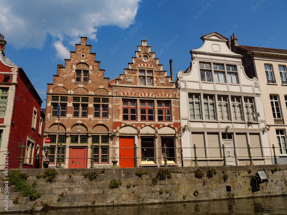 Fototapeta premium Die Altstadt von Gent in Belgien