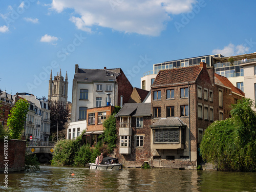 Die Altstadt von Gent in Belgien