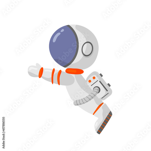 Astronaut and space elments elements. Galaxy for design, posters, backgrounds astronaut and space. Planet, comet, galaxy, alienships. photo