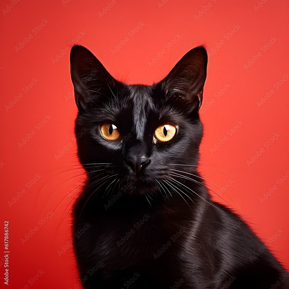 Ultra Realistic Black Cat Photography: Capturing Feline Beauty