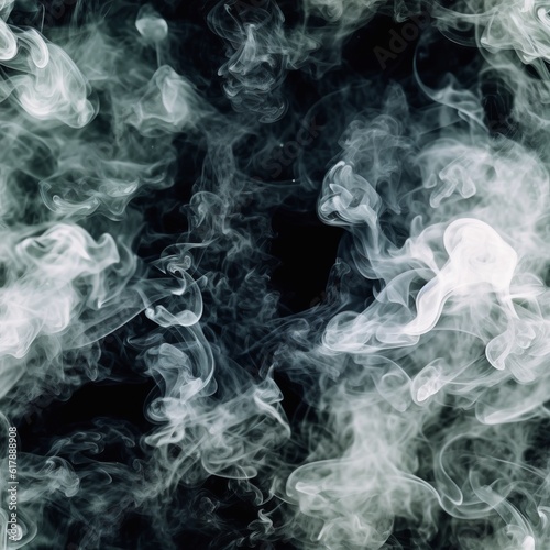 Seamless White and black smoke texture