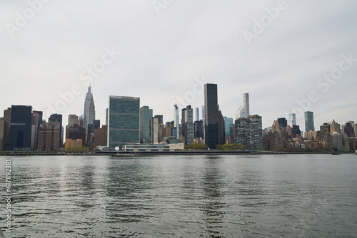 View of Manhattan from Brooklyn. 