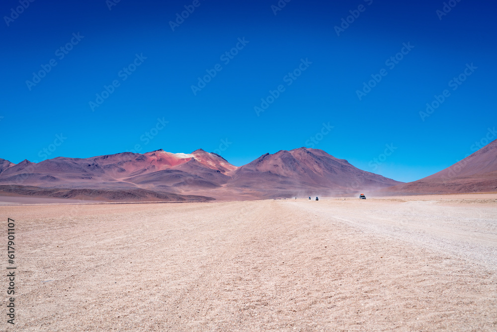 Desert landscape of the bolivian altiplano Desert landscape of the bolivian altiplano