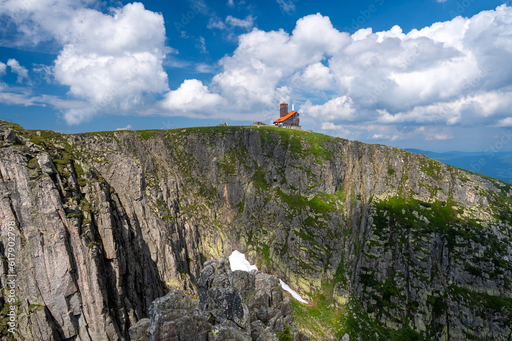 Sniezne kotly - famous valley in Giant mountain in Poland
