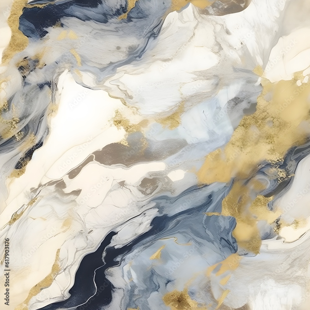 A seamless pattern featuring a marble structure, showcasing the elegance and timeless beauty of this natural stone. Generative AI