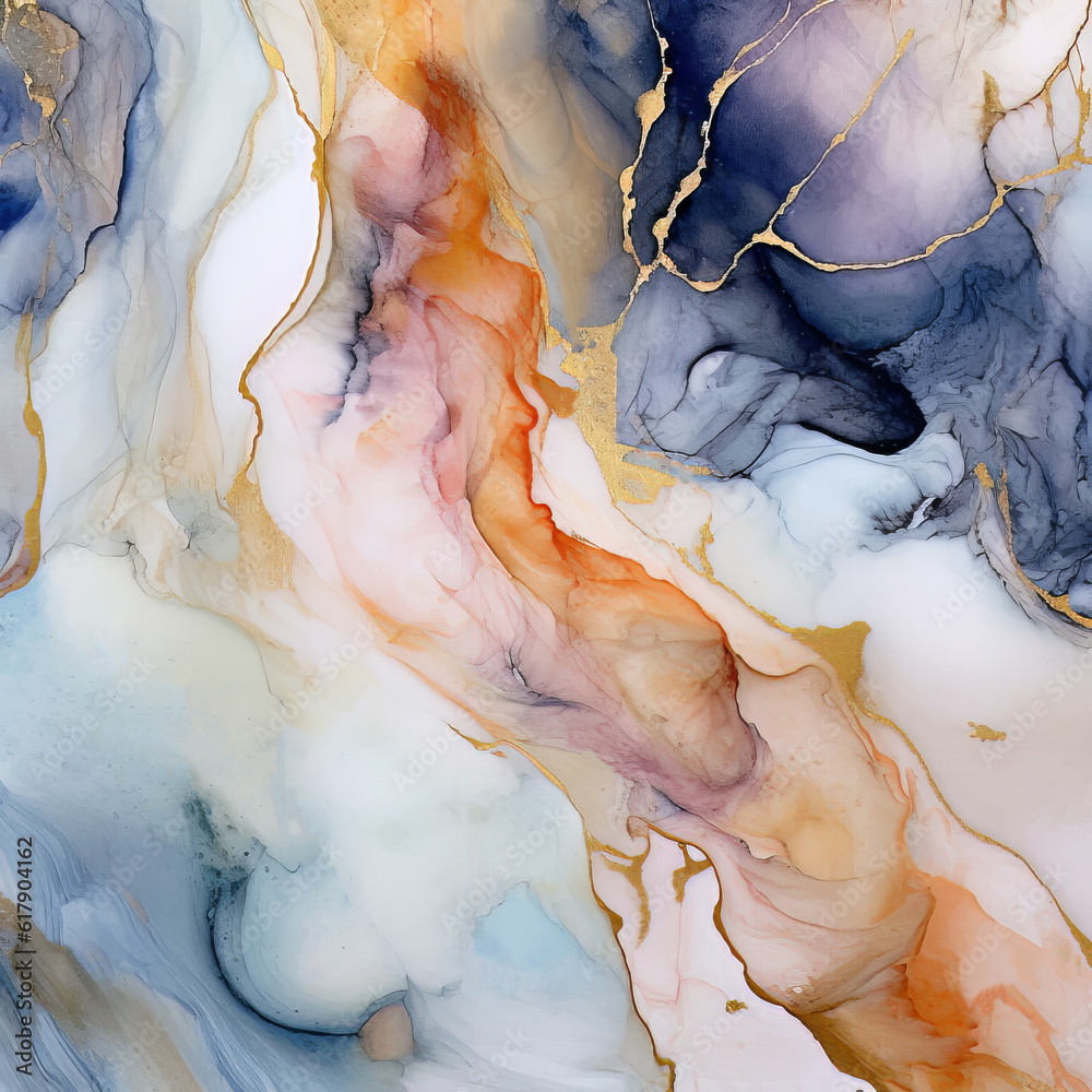 Fluid Art Acrylic Pour Abstract Art Backgrounds