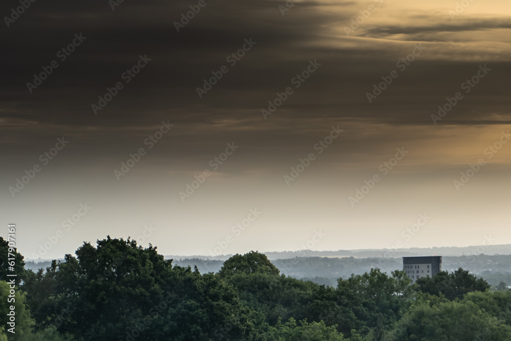 Misty morning in Southampton