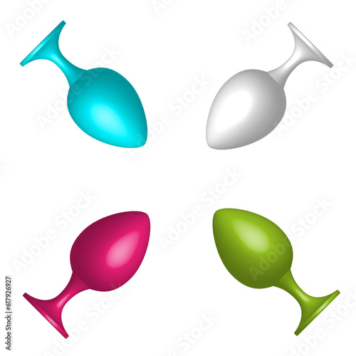 anal plug. Sex toy for adult girls. anal sex toy. Device for female pleasure.