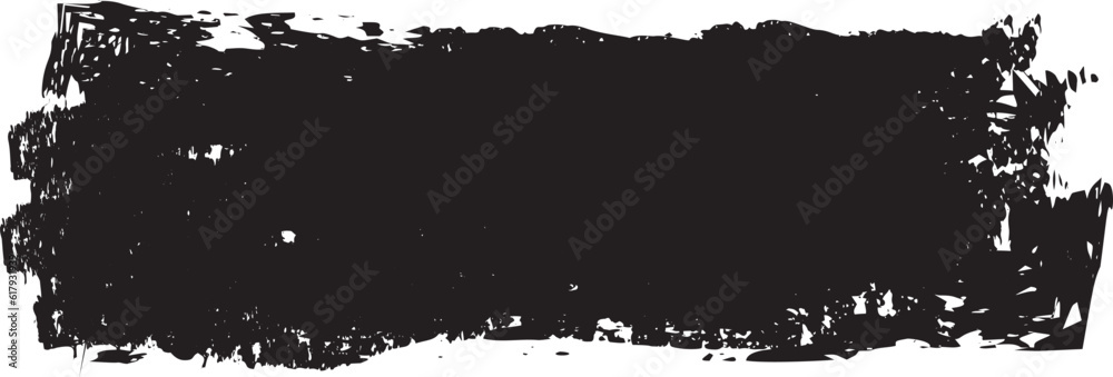 Brush Text Banner