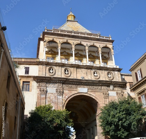 Porta Nuova, Palermo, Italy This triumphal 16th-century arched gateway leads to the oldest street in Palermo.
