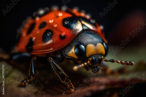 The Secret Life of Ladybugs: A Microscopic Glimpse into Their Universe © Soroosh