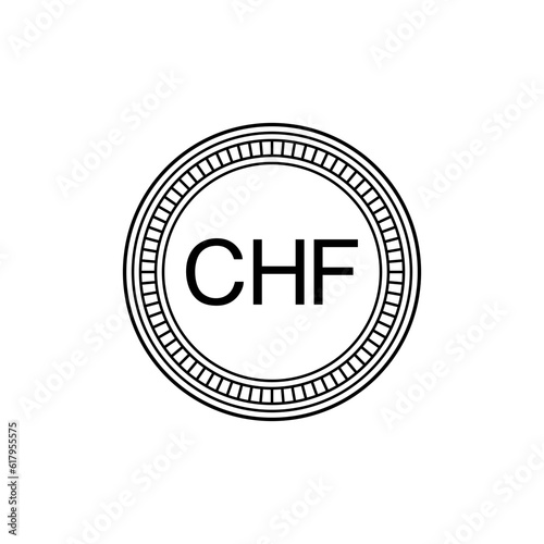 Liechtenstein Currency Symbol, Liechtenstein Franc Icon, CHF Sign. Vector Illustration