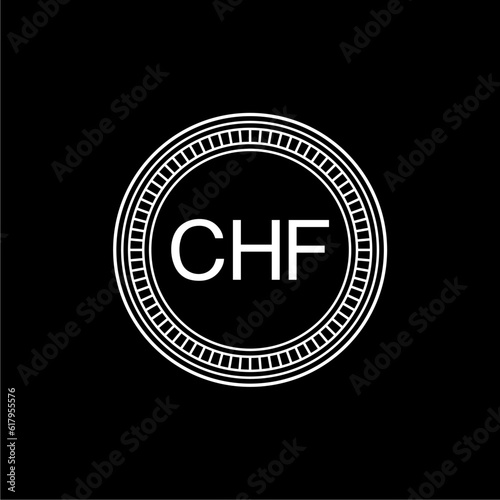 Liechtenstein Currency Symbol, Liechtenstein Franc Icon, CHF Sign. Vector Illustration