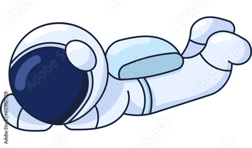Astronaut Cute Character