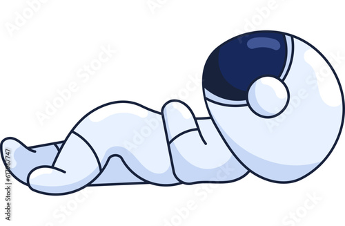 Astronaut Cute Character