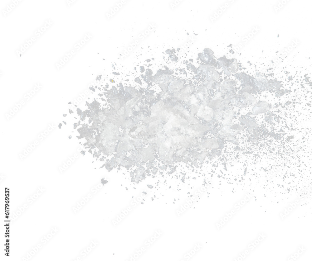 Ice Cubes explosion flying, crystal clear ice wave floating, fall down in air. Ice Brick crack cube is frozen water healthy thirsty. Black background Isolated high speed shutter, freeze stop motion Ice Cubes explosion flying, crystal clear ice wave floating, fall down in air. Ice Brick crack cube is frozen water healthy thirsty. Black background Isolated high speed shutter, freeze stop motion