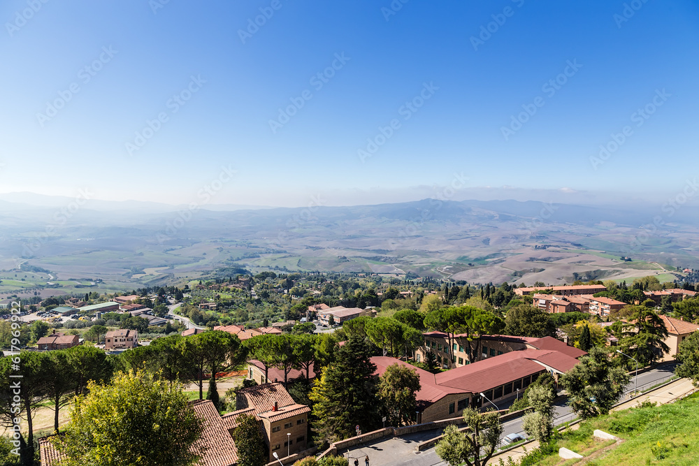 Volterra, Italy. View of scenic surroundings