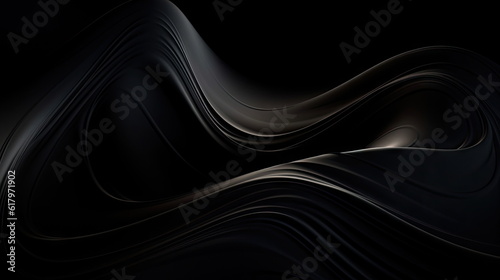 abstract smooth black background  closeup texture of black color