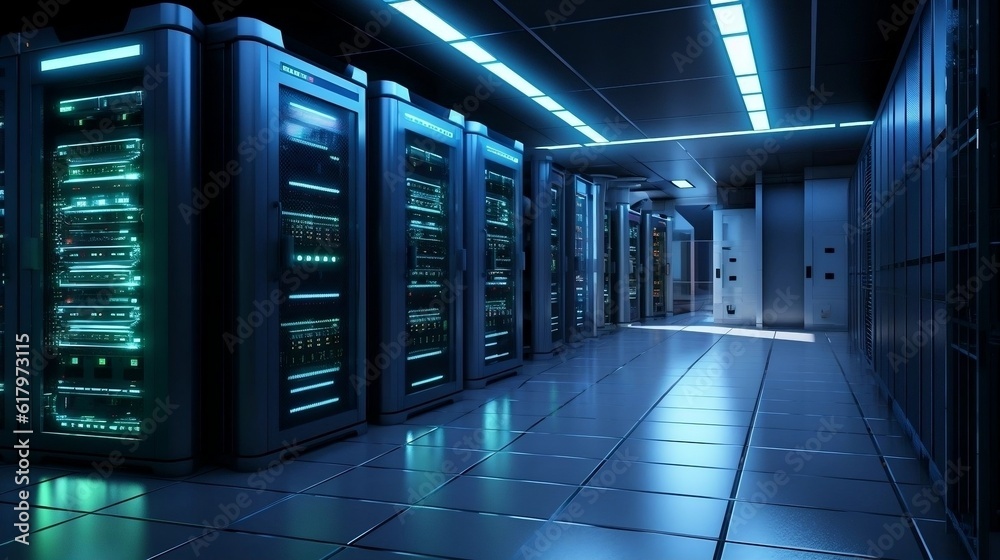 In Premises IT Infrastracture On Premises Server Room Data Center In Premises IT Infrastracture On Premises Server Room Data Center