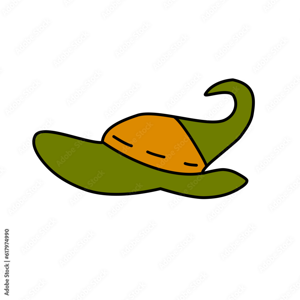 Halloween hat illustration Halloween hat illustration