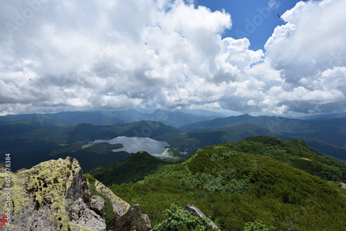 Climbing Mt. Hiuchi in Oze from Miike, Fukushima © Tonic Ray Sonic