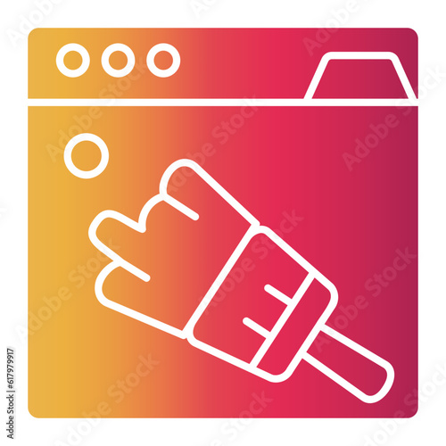 certificate designing icon