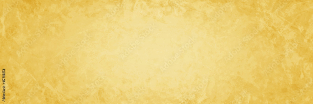 Yellow gold paper background texture, old distressed abstract marbled grunge textured border darker gold color, elegant yellow beige banner or header design Yellow gold paper background texture, old distressed abstract marbled grunge textured border darker gold color, elegant yellow beige banner or header design