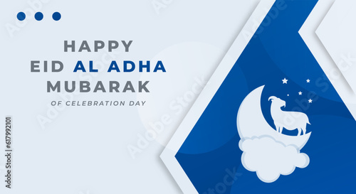Eid Al Adha Mubarak Celebration Vector Design Illustration for Background, Poster, Banner, Advertising, Greeting Card