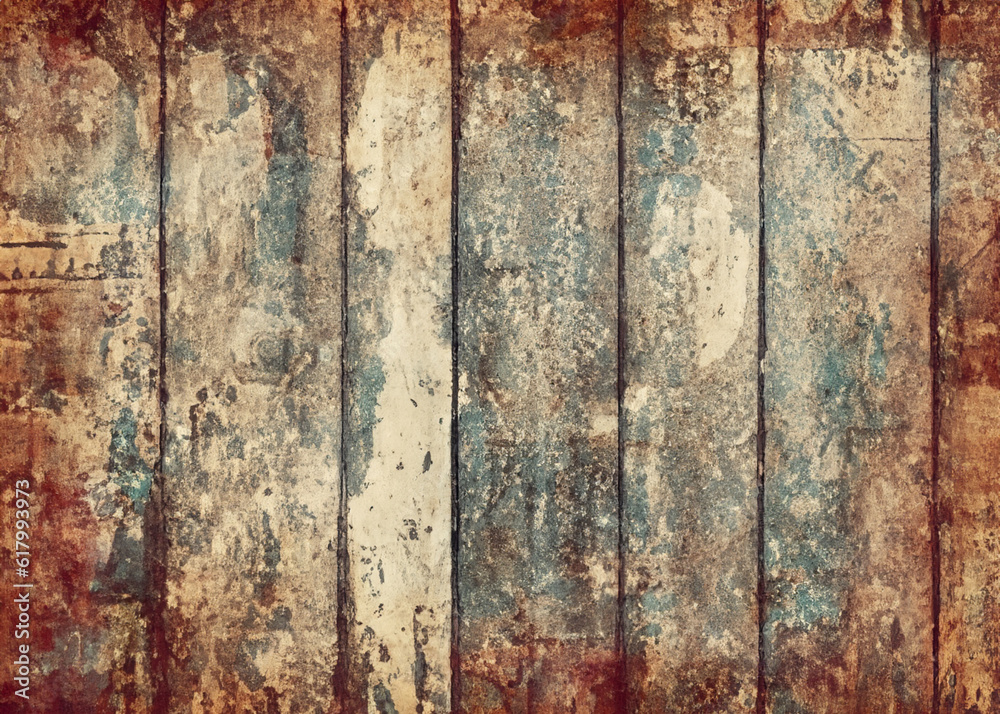 abstract rustic grunge background created with generative ai technology