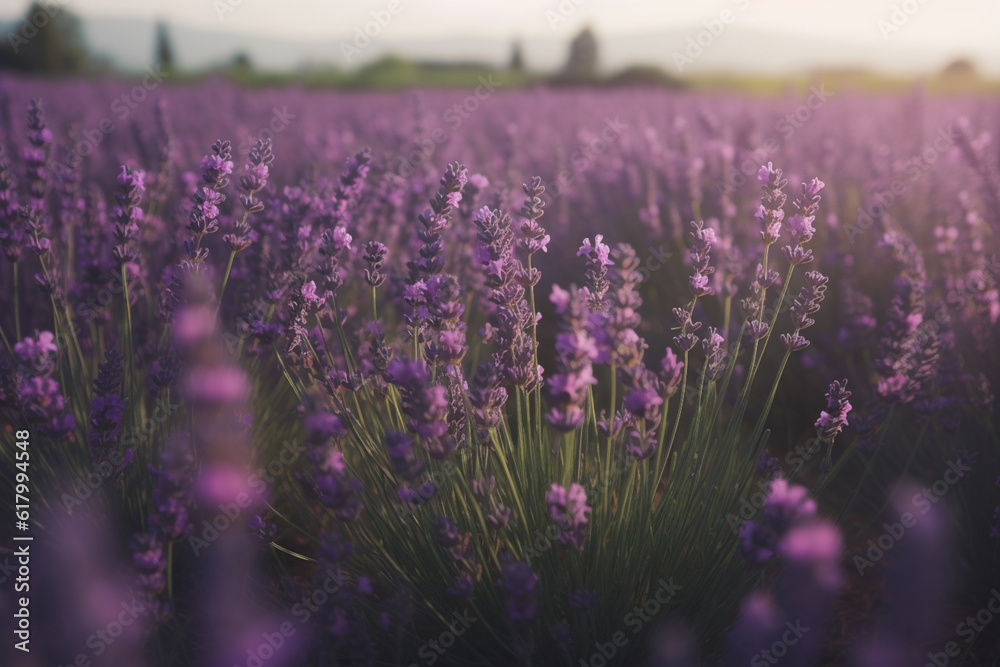 Obraz premium lavender in the field