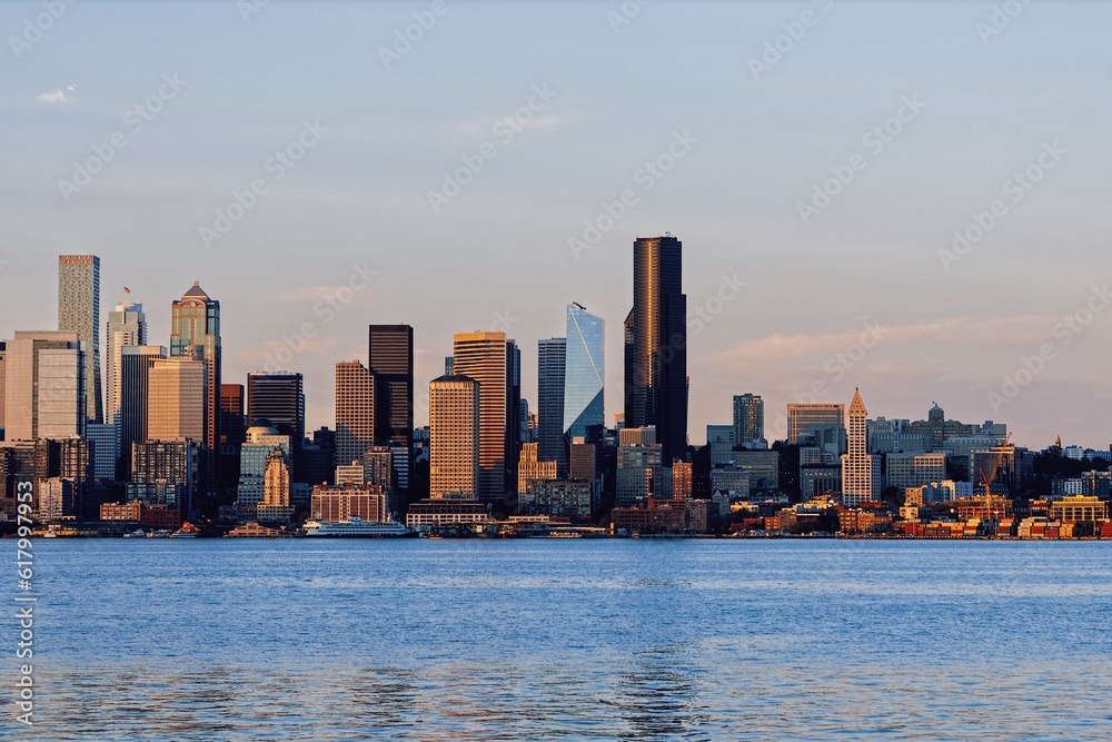 Obraz premium city skyline