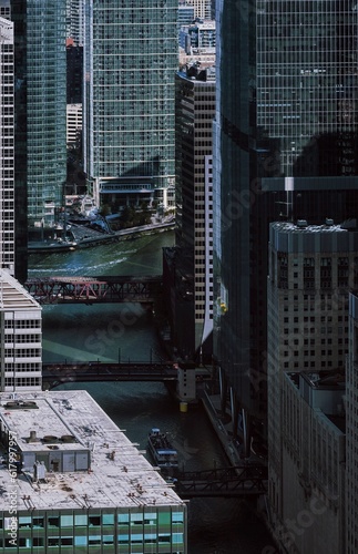 Chicago river photo