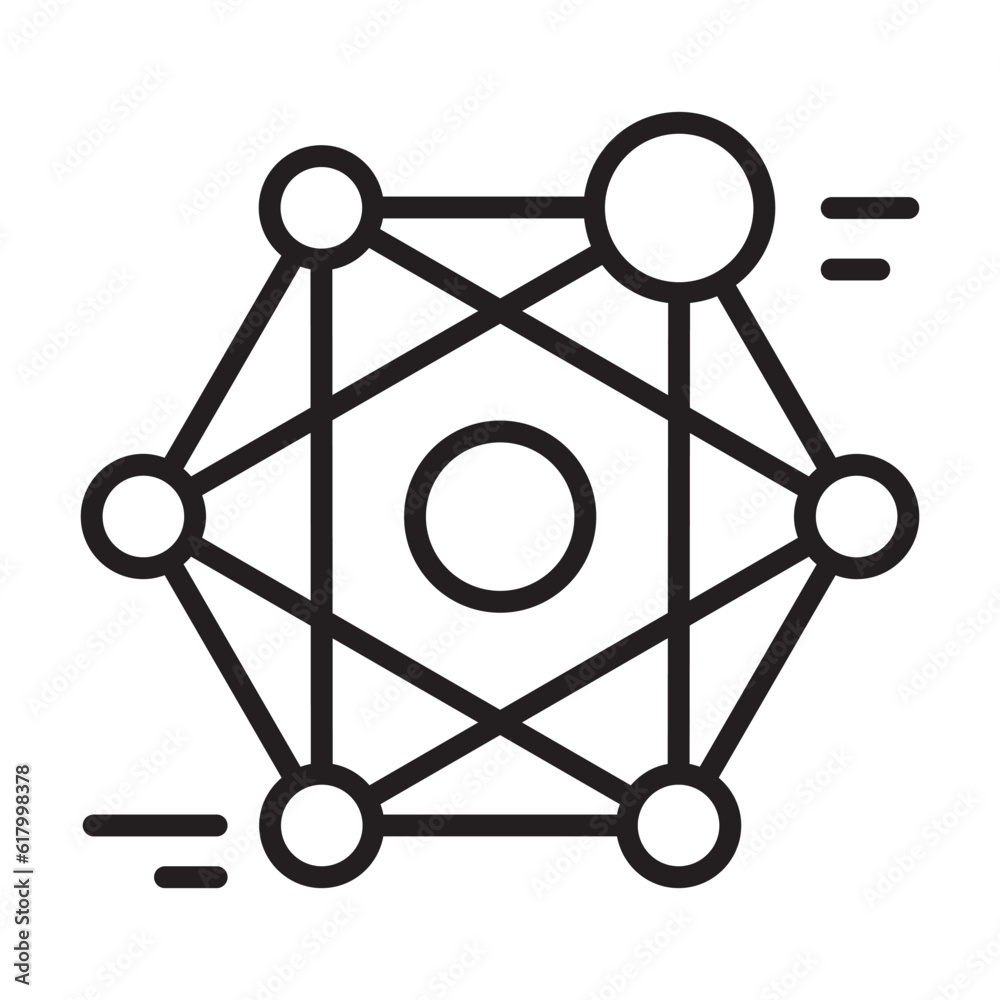 Computer network icon Computer network icon