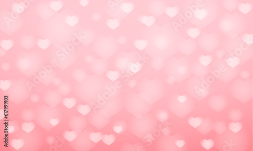 vector blurred valentine's day wallpaper.