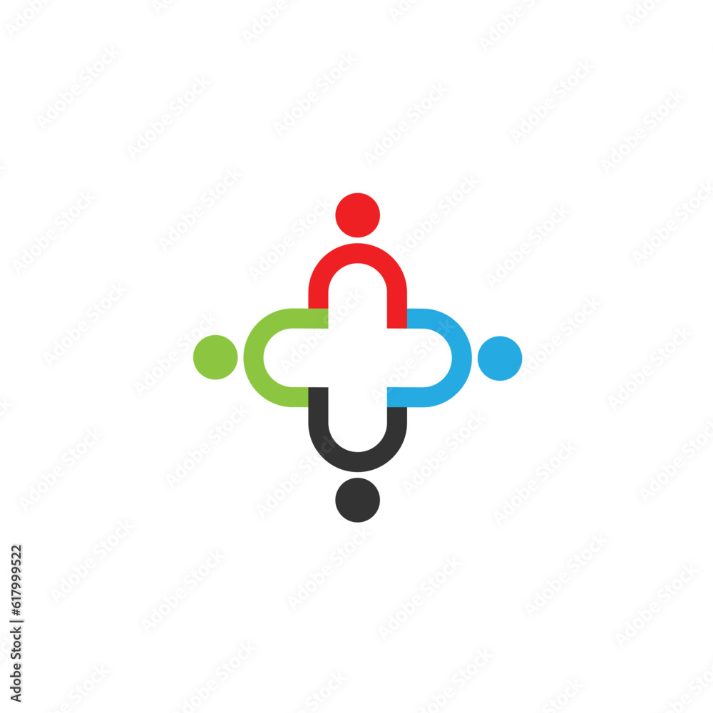 people logo design simbol icon people logo design simbol icon