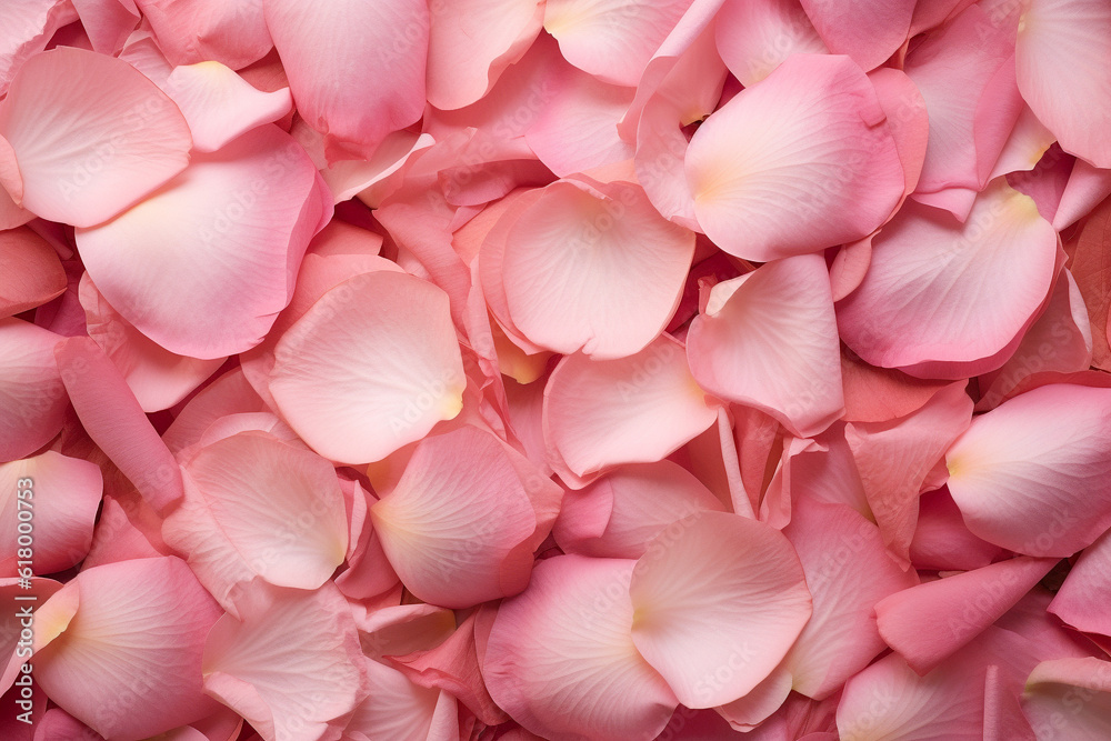 pink rose petals background, Barbie style