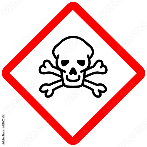 Vector illustration GHS hazard pictogram