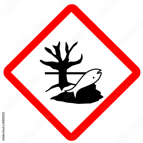 Vector illustration GHS hazard pictogram