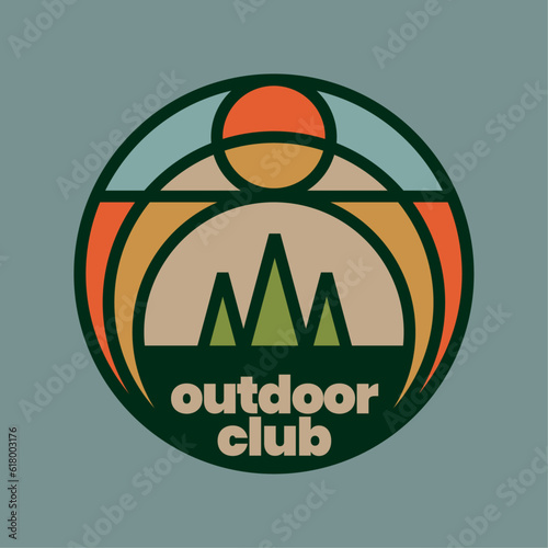 adventure outdoor badge