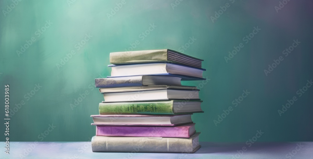 Stack of books. Back to school and education concept. Stack of books. Back to school and education concept.