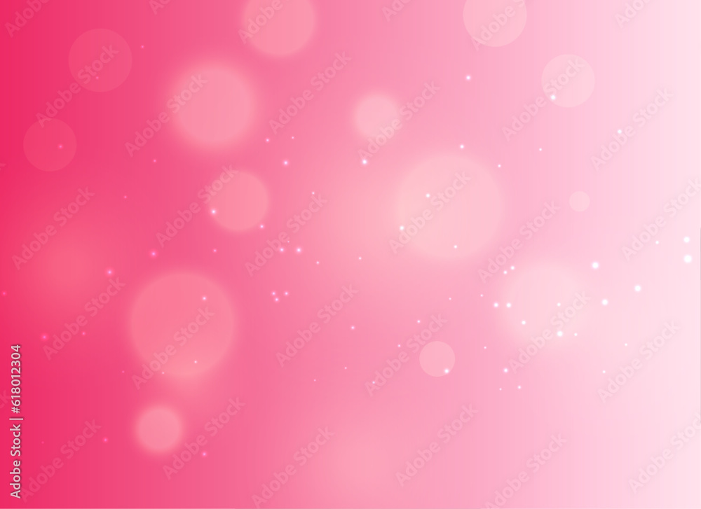 Vector glitter abstract template. Pink bokeh textured plain product background Vector glitter abstract template. Pink bokeh textured plain product background