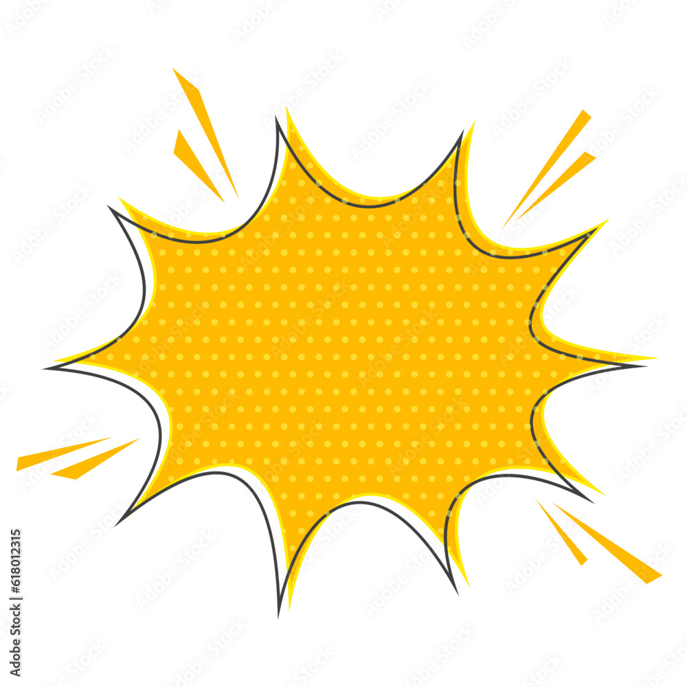 vector yellow speech bubble vector yellow speech bubble