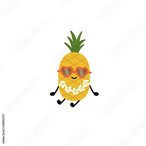 Wallpaper Mural Summer Pineapple Torontodigital.ca
