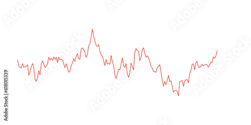 isolated chart lines for projects without the need to have real data. performance graphs, analytics and financial prices.. isoelectric line ecg electrocardiogram medicine. Financial text graph, money 
