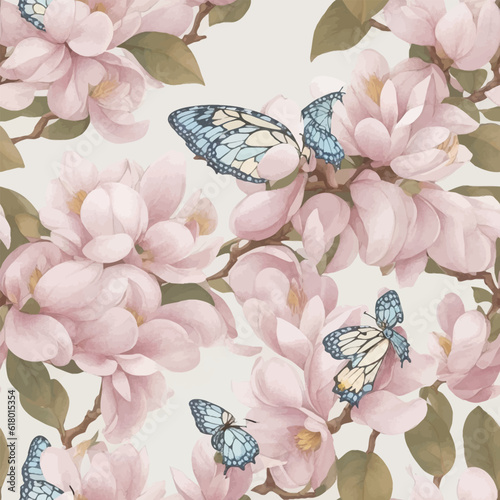 abstract flower pattern design for element illustration