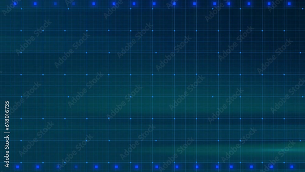 Digital grid moving with Digital Abstract Technology Square. Abstract technology seamless loop blue background animation 4k. Digital grid moving with Digital Abstract Technology Square. Abstract technology seamless loop blue background animation 4k.